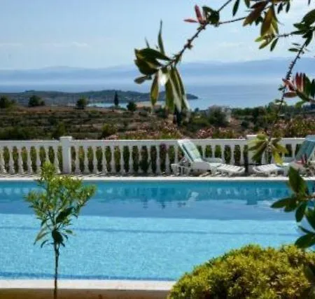 Iron Hill Pool - Amazing Sunset & Sea View Vila Porto Cheli