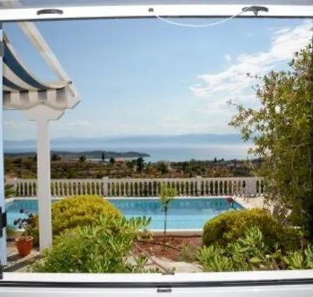 Vila Iron Hill Pool - Amazing Sunset & Sea View Porto Cheli